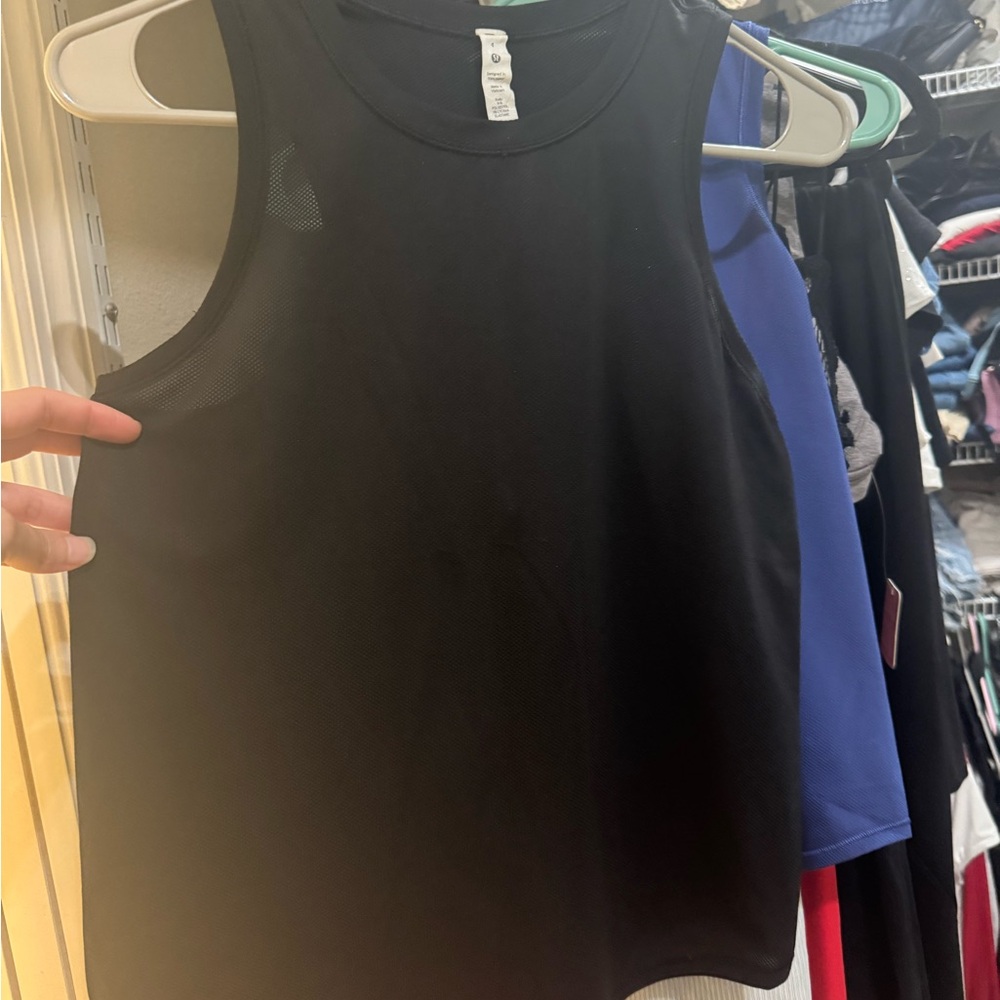 Lululemon Athletica Black Tank Top